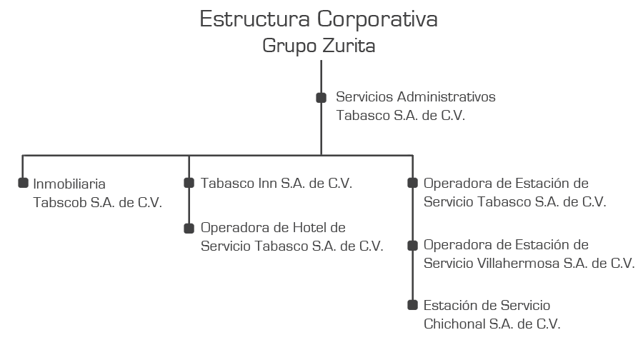 Organigrama Grupo Zurita